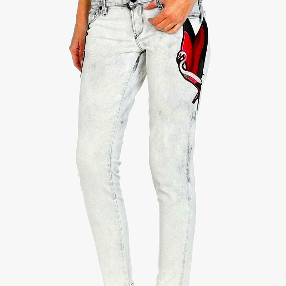 👖GUESS👖"Beverly" SkinnyJeans, Acid Clouds